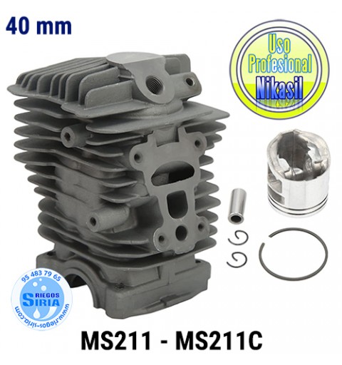 Cilindro Profesional compatible MS211 MS211C 40mm 020542