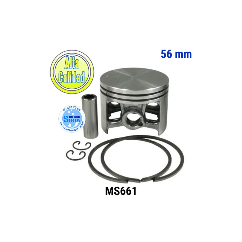 Pistón Completo compatible MS661 56mm 020551