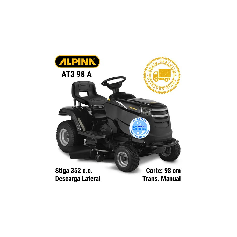 Tractor Cortacésped Alpina AT3 98 A 2T0510404/A22