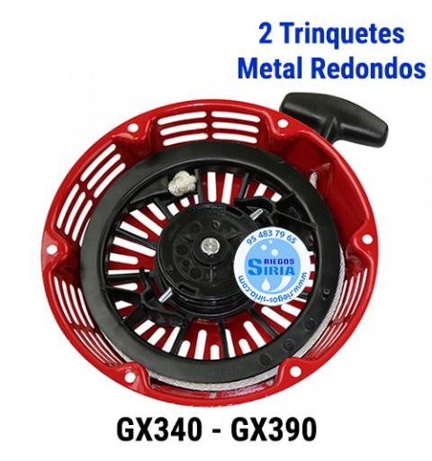 Arrancador Compatible GX340 GX390 Trinquetes Metal Redondos 000502