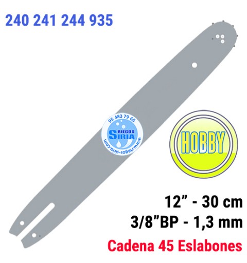 Espada Hobby 3/8"BP 1,3mm 30cm adap 240 241 244 935 120094