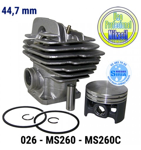 Cilindro Profesional compatible 026 MS260 MS260C 44,7mm 020526