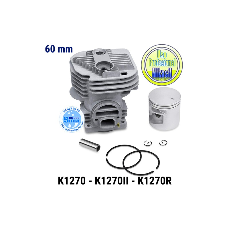 Cilindro Completo Profesional compatible K1270 K1270II K1270II R K1270R 60mm 150088N