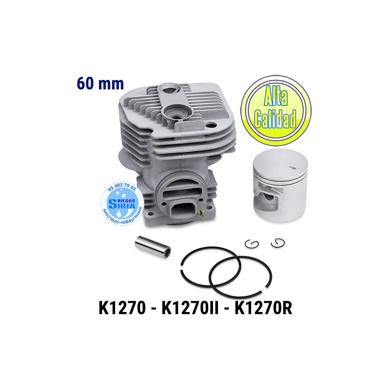 Cilindro Completo compatible K1270 K1270II K1270II R K1270R 60mm 150088