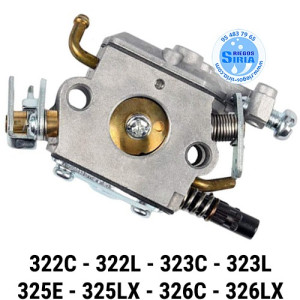 Carburador compatible 322C 322E 322L 323C 323E 323L 323LD 323P 325E 325LX 325P 326C 326CX 326EX 326L 326LDX 326LX 326P 030064