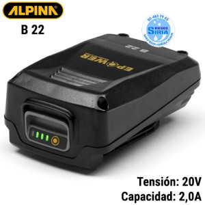 Batería EPower 20V Litio-Ion B22 2,0Ah 271012000/21