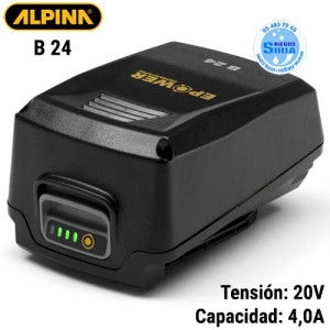 Batería EPower 20V Litio-Ion B24 4,0Ah 271014000/21