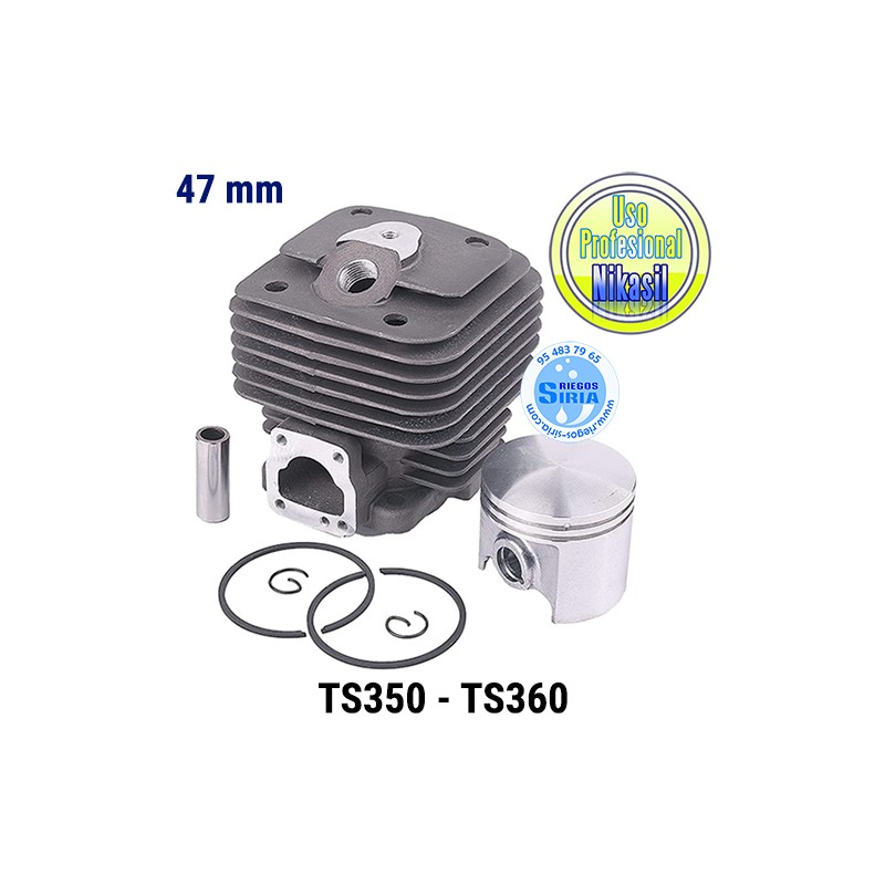 Cilindro Profesional compatible TS350 TS360 47mm 020532