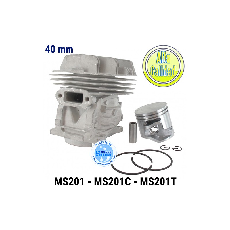 Cilindro Completo compatible MS201 MS201C MS201T MS201TC 40mm 020836