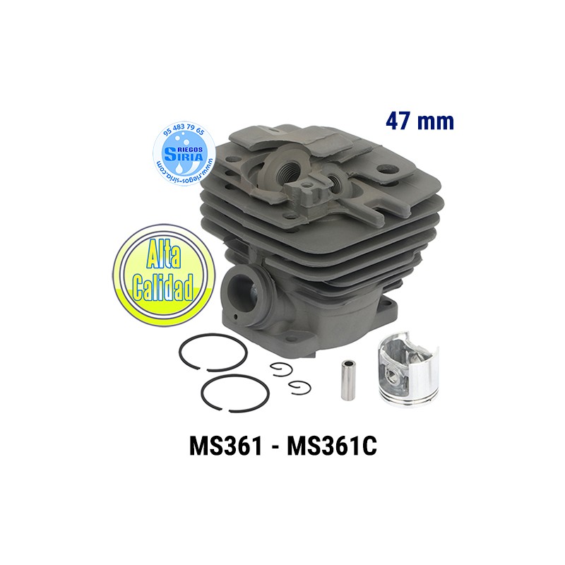 Cilindro Completo compatible MS361 MS361C 47mm 020130