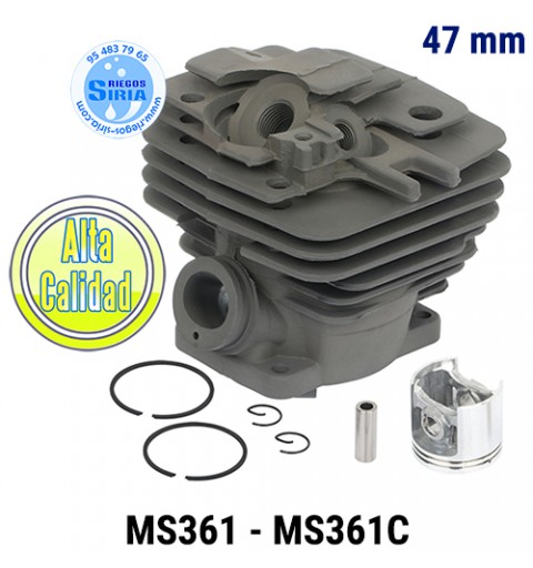 Cilindro Completo compatible MS361 MS361C 47mm 020130