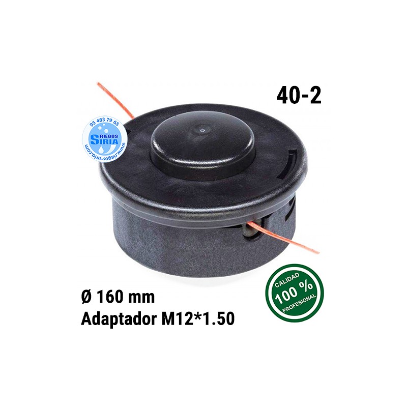 Cabezal Nylon compatible tipo Autocut 40-2 M12x1.50 130248
