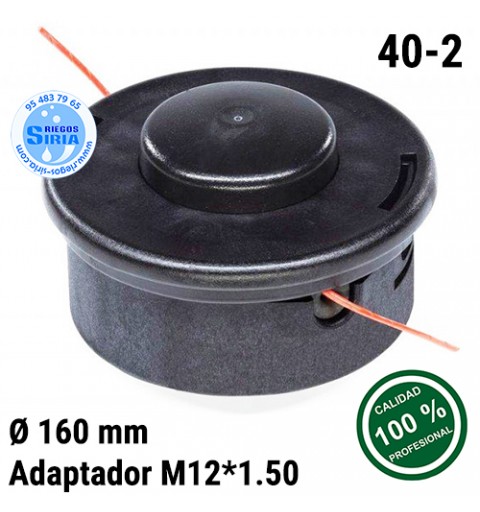 Cabezal Nylon compatible tipo Autocut 40-2 M12x1.50 130248