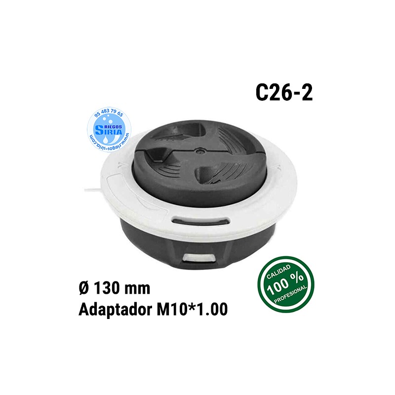 Cabezal Nylon compatible tipo Autocut C26-2 M10x1.00 130197