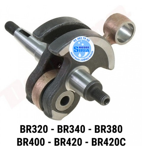 Cigüeñal compatible BR320 BR340 BR380 BR400 BR420 020366