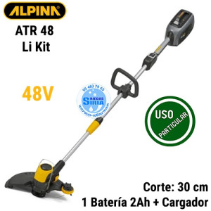 Cortabordes Alpina 48V 30cm 1Bat 2,0Ah ATR 48 Li Kit 278102104/A21