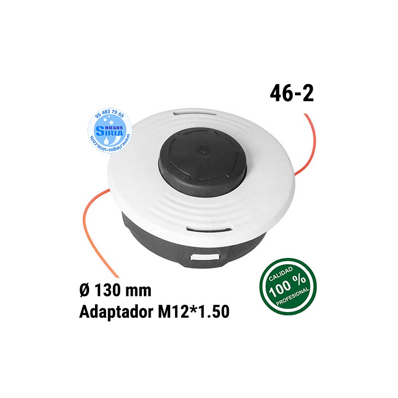Cabezal Nylon compatible tipo Autocut 46-2 M12x1.50 130444