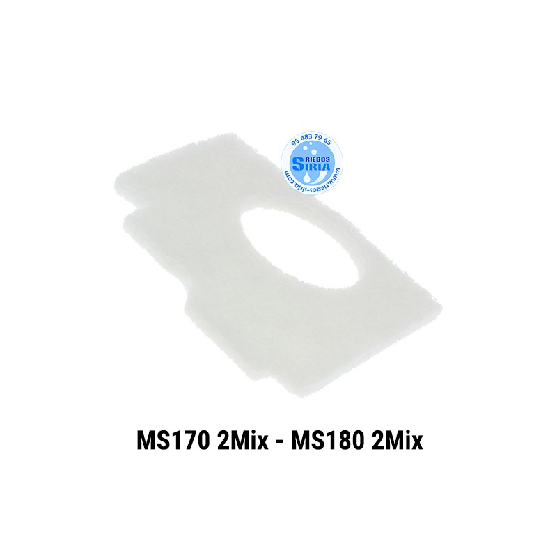 Filtro de Aire compatible MS170 2Mix MS180 2Mix 021510