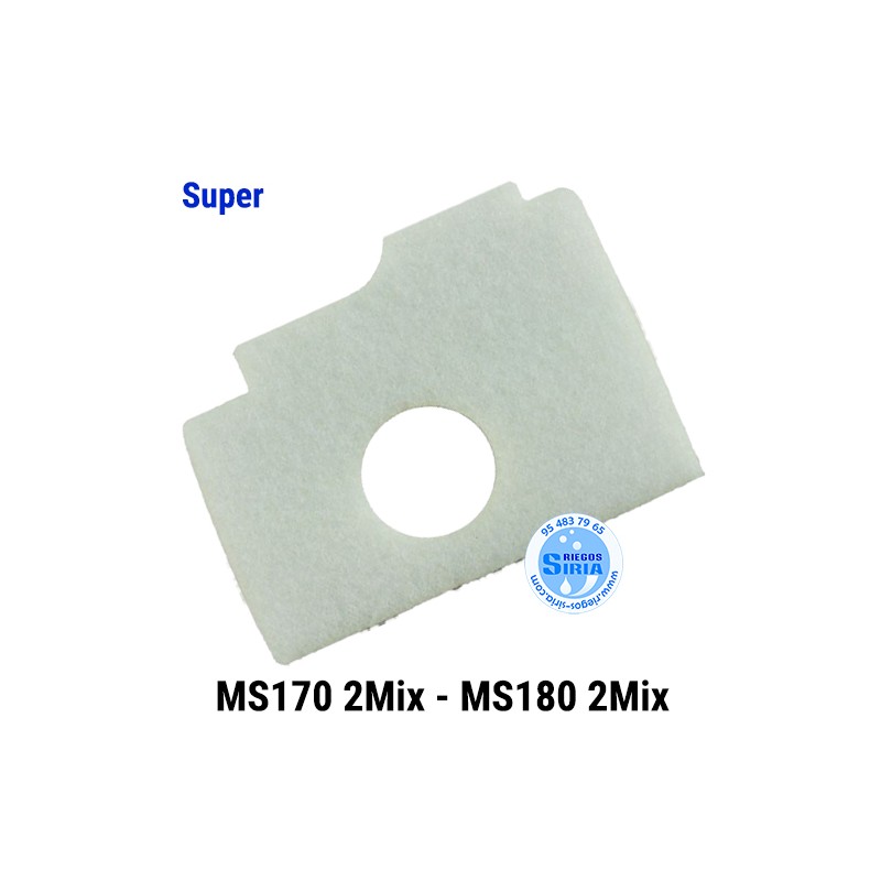 Filtro de Aire compatible MS170 2Mix MS180 2Mix Super 021556