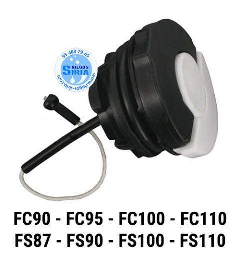 Tapón Gasolina compatible FC90 FC95 FC100 FC110 FS87 FS90 FS100 FS110 FT100 020319