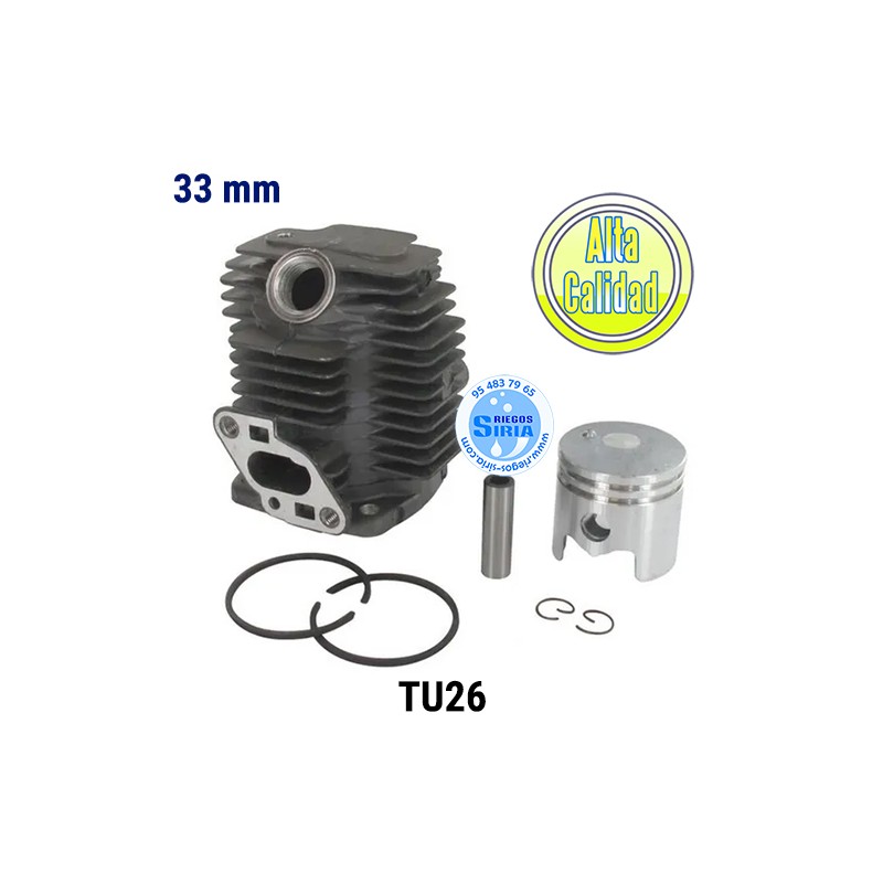 Cilindro Completo compatible TU26 33mm 070047