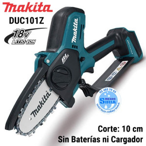 Podadora de mano con una batería 18V 2Ah Litio