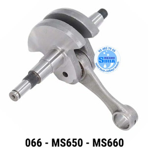 Cigüeñal compatible 066 MS650 MS660 020090