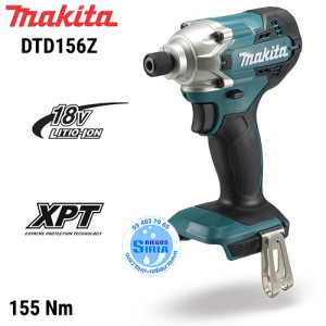 DTD156Z Makita ATORNILLADOR Impacto 18V 155Nm