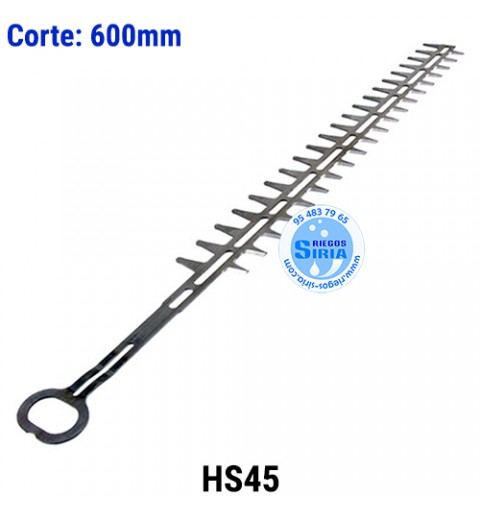 Cuchilla Cortasetos compatible HS45 600mm 140013