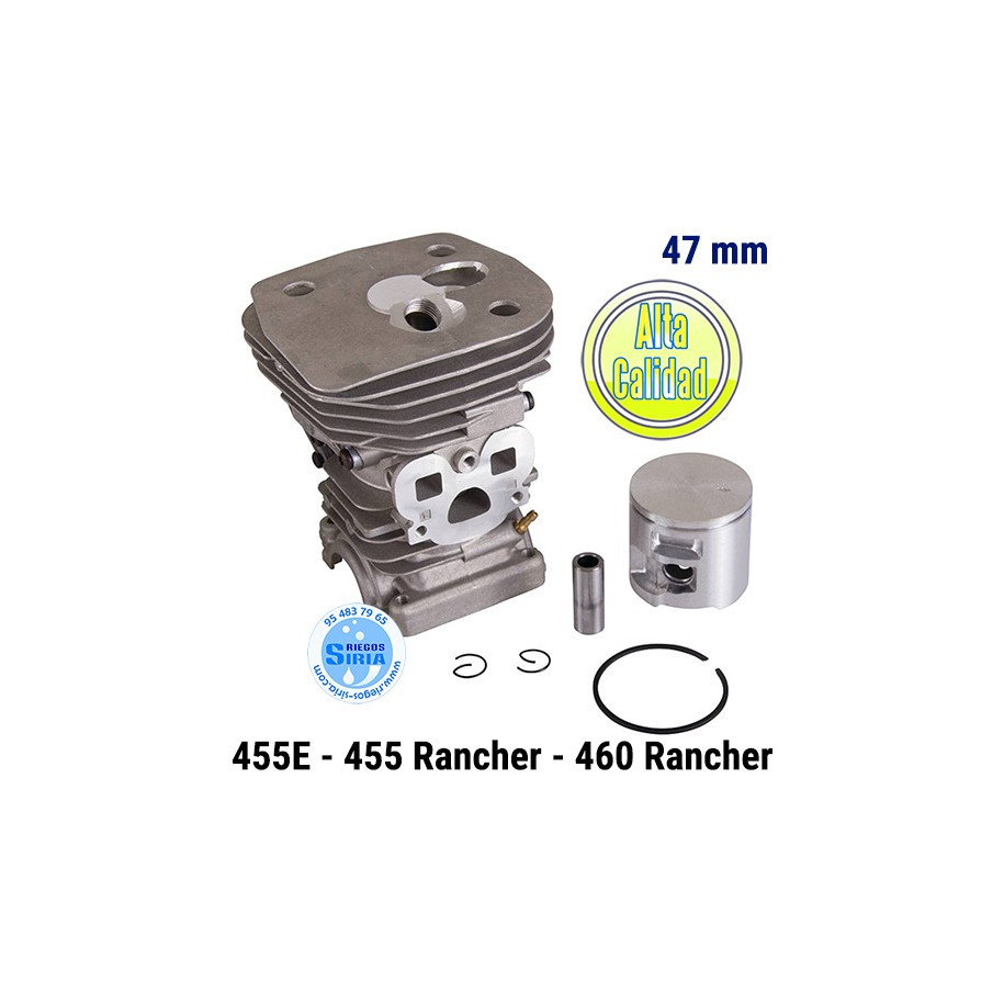 Cilindro Completo compatible 455E 455 Rancher 460 Rancher 47mm 030383