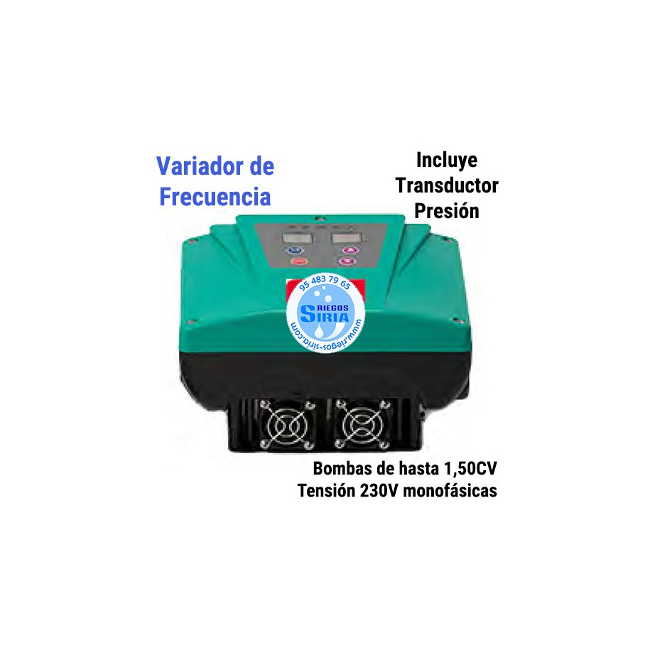 Variador Frecuencia Bombas Entrada 230V II Salida 230V II 9,6A VF10MM