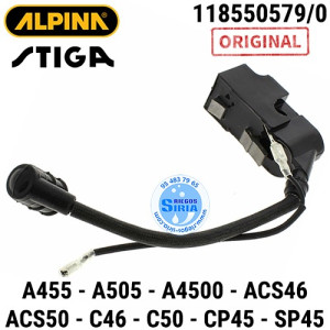 Bobina Encendido Original A455 A505 A4500 ACS46 ACS50 C46 C50 CP45 PS4545 SP45 160284