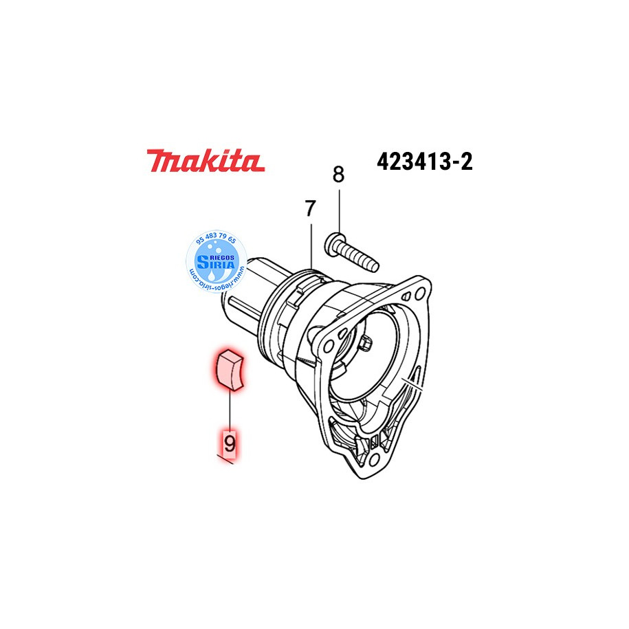 Placa Goma Original BFS441 BFS451 DFS250 DFS251 DFS441 DFS451 DFS452 FS2300 FS2500 FS4000 FS4200 FS4300 FS6300R 423413-2