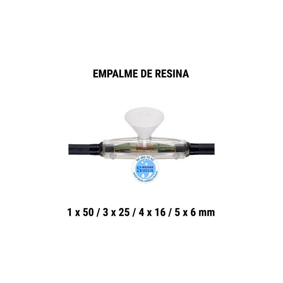 Empalme de Resina para Cables de hasta 4 x 16 mm GTA2