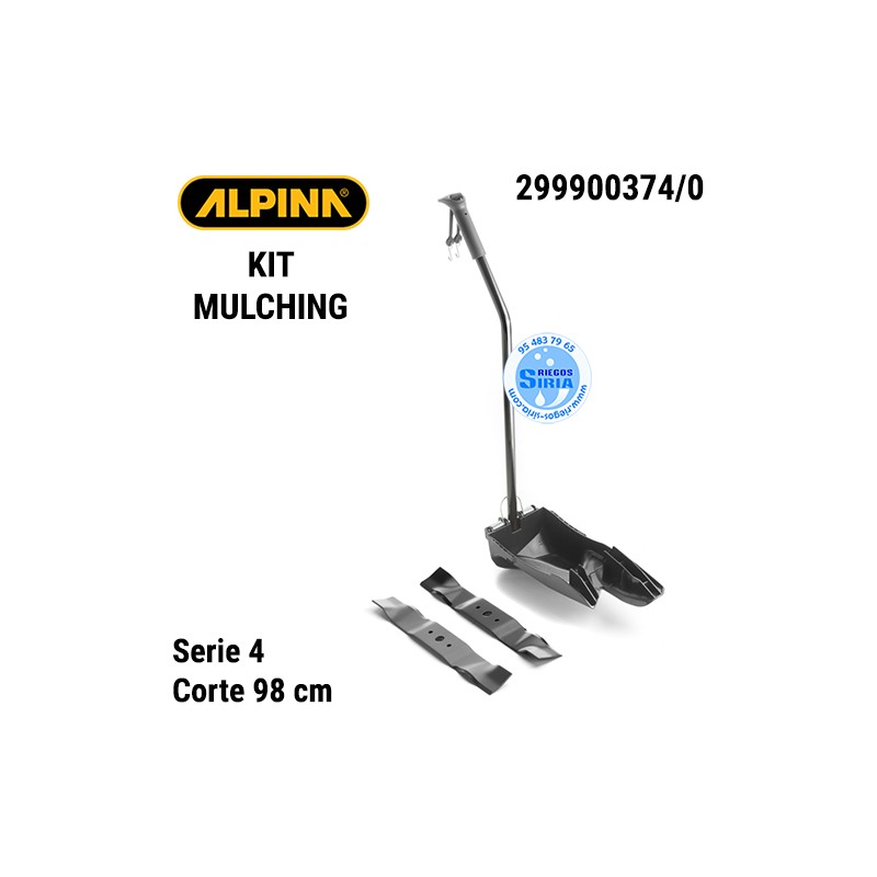 Kit Mulching Original Alpina Stiga Serie 4 98cm 299900374/0