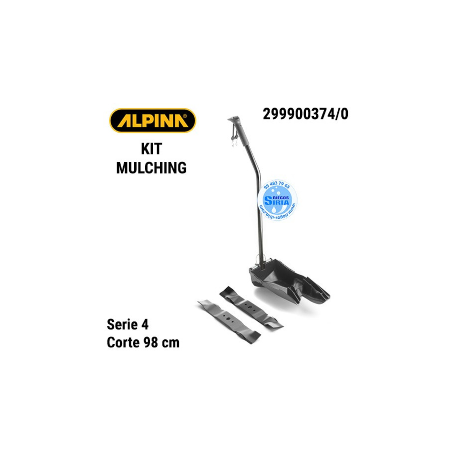 Kit Mulching Original Alpina Stiga Serie 4 98cm 299900374/0