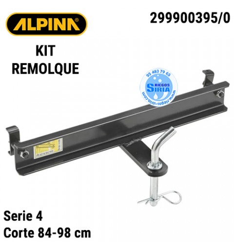 Kit Remolque Original Alpina Stiga Serie 4 84 a 98cm 299900395/0