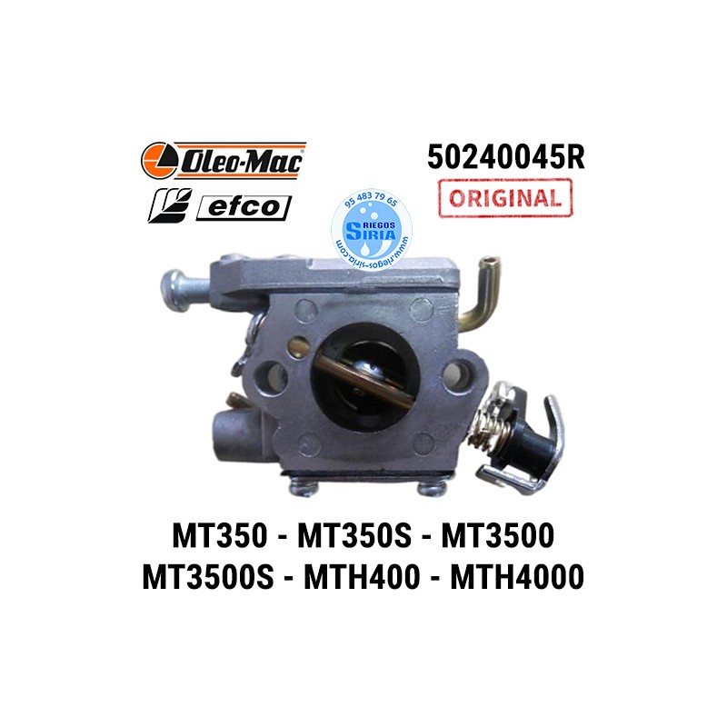Carburador Original MT350 MT350S MT3500 MT3500S MTH400 MTH4000 090203