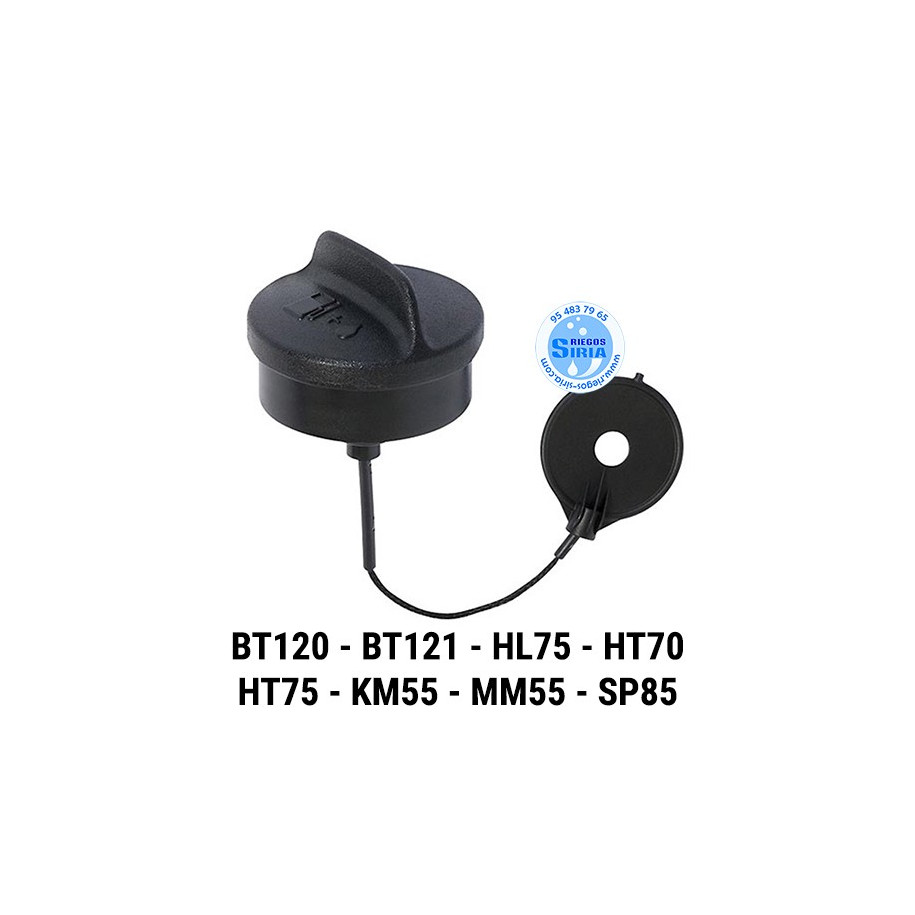 Tapón Gasolina compatible BT120 BT121 HL75 HT70 HT75 KM55 KW85 MM55 SP85 020321