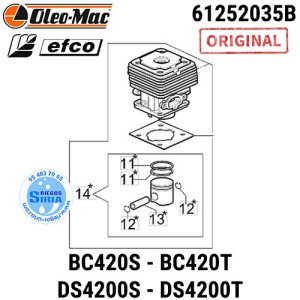 Cilindro Completo Original BC420S BC420T DS4200S DS4200T 090355