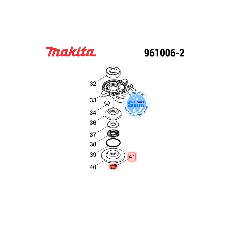 Grupilla S-10* Original Makita 961006-2 961006-2