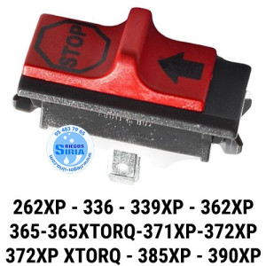 Interruptor compatible 262XP 336 339XP 362XP 365 371XP 372XP 385 385XP 390XP 030302