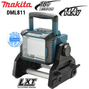 Foco Trabajo 14.4V 18V LXT 3000 Lx DML811 DML811