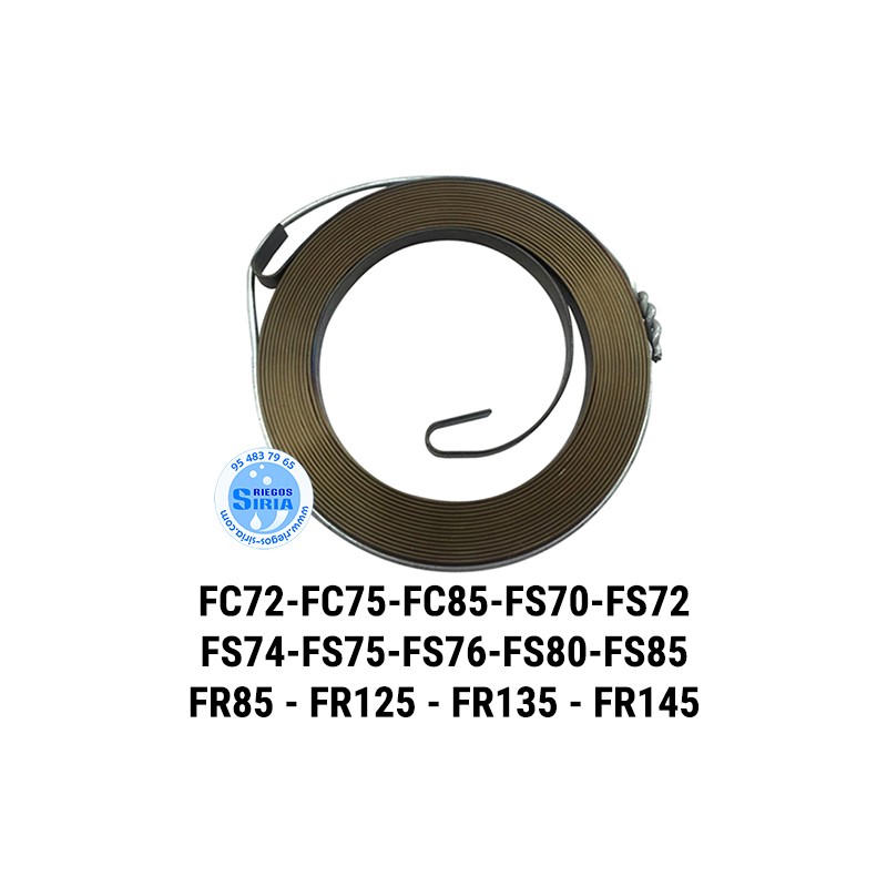 Muelle Arranque compatible FC72 FC75 FC85 FS70 FS72 FS74 FS75 FS76 FS80 FS85 FR85 FR125 FR135 FR145 021505