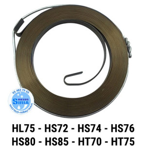 Muelle Arranque compatible HL75 HS72 HS74 HS75 HS76 HS80 HS85 HT70 HT75 021505