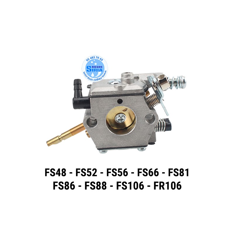 Carburador compatible FS48 FS52 FS56 FS62 FS66 FS81 FS86 FS88 FS106 FR106 020985
