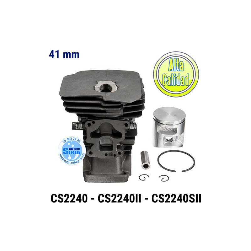 Cilindro Completo compatible CS2240 CS2240II CS2240SII 41mm 030385