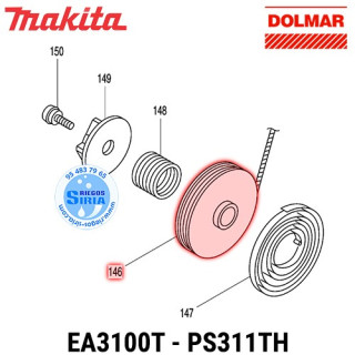 Polea Arranque Original PS311TH EA3110T 080169
