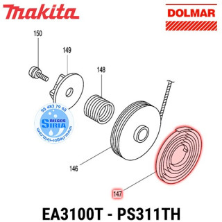 Muelle Arranque Original PS311TH EA3110T 080170