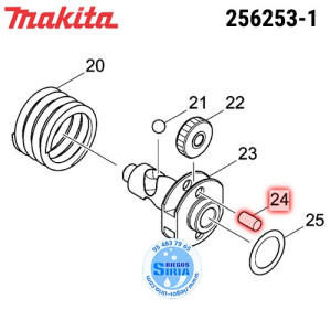 Bulón 5 Original Makita 256253-1 256253-1